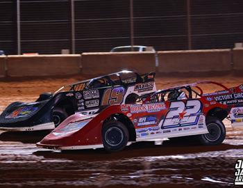 Needmore Speedway (Norman Park ,GA) – Hunt the Front Super Dirt Series – South Georgia Showdown – January 28th, 2025. (Josh James Artwork)
