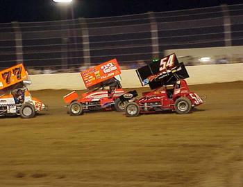 West, Stroud and Gomez in heat action