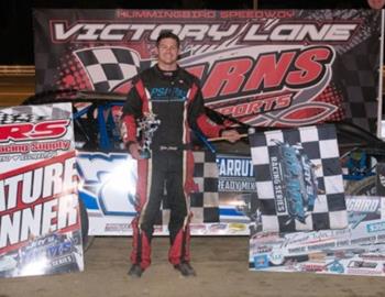 Tyler Emory collected the $3,500 Jays Automotive United Late Model Series victory at Hummingbird Speedway (Reynoldsville, Pa.) on Saturday, Sept. 16.