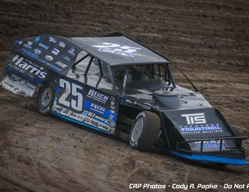 Park Jefferson Speedway (North Sioux City, SD) – Season Opener Sizzle – April 18, 2025. ( CRP Photos | Code Papke photo)
