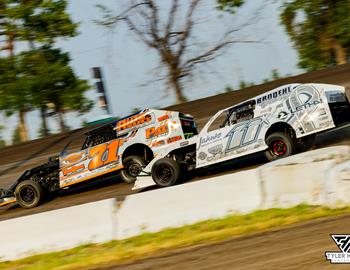 Nodak Speedway (Minot, ND) – Dakota Classic Modified Tour – July 7, 2024. (Tyler Hagen photo)