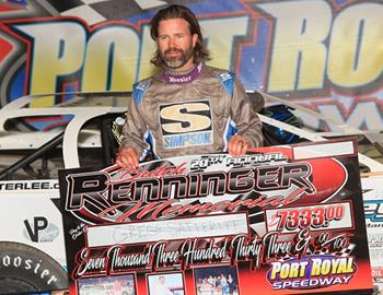 Port Royal Speedway (Port Royal, PA) – Jay’s Automotive United Late Model Series – Butch Renninger Memorial – September 2nd, 2023. (Rick Neff photo)