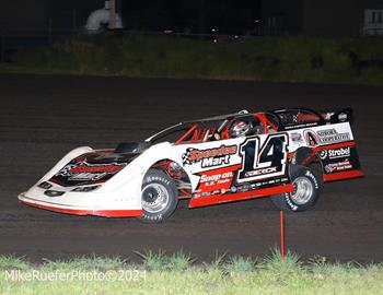 Adams County Speedway (Corning, IA) – Malvern Bank East Series – Ray Houck Memorial – July 27th, 2024. (Mike Ruefer photo)