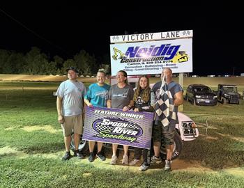 Spoon River Speedway (Banner, IL) – August 9th, 2025. (Kendra Fryman photo)