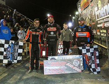 Outlaw Speedway (Dundee, NY) – Jays Automotive United Late Model Series – MacMillan Memorial – September 12th, 2025. (B & T Milne Photography)