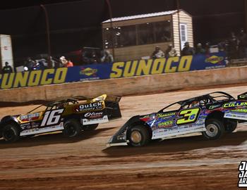 Golden Isles Speedway (Brunswick, GA) – Lucas Oil Late Model Dirt Series – Super Bowl of Racing – January 17th, 2025. (Josh James Artwork)