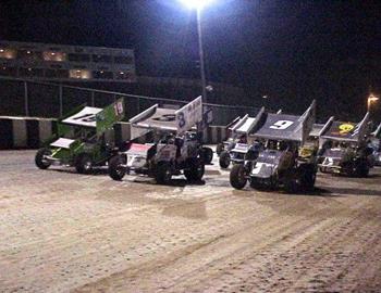 Three-wide at Batesville