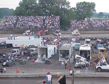 Heat race action ready at Riverside.