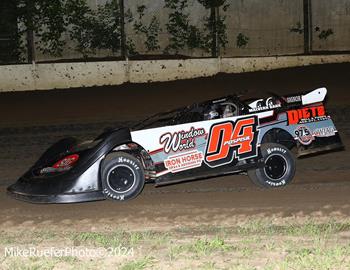 Central Missouri Speedway (Warrensburg, MO) – Malvern Bank West Series – Cliff Harris Memorial – May 18th, 2024. (Mike Ruefer Photo)