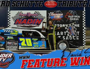 David Simpson wins at Thunder City Speedway on July 24