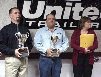 Champions Tim Crawley, Garry & Angie Pennington