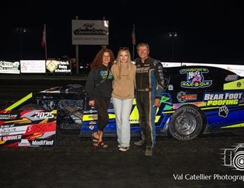 Rick Delaines latest triumph came at Victory Lane Speedway on Thursday, July 31.