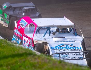 Deer Creek Speedway (Spring Valley, MN) – United States Modified Touring Series (USMTS) – 21st Annual LR Waste Services Southern Minnesota Spring Challenge – May 25, 2024. (Tyler Rinken photo)