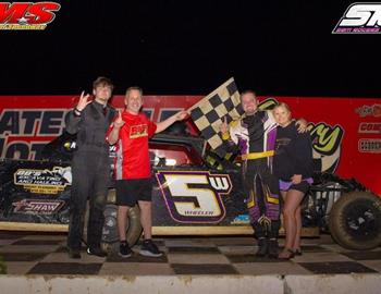 Keaton Wheeler wins at Batesville Motor Speedway on September 20