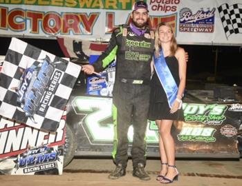 Mason Zeigler wins at Bedford Speedway during the United Late Model Series Labor Day Classic on August 30