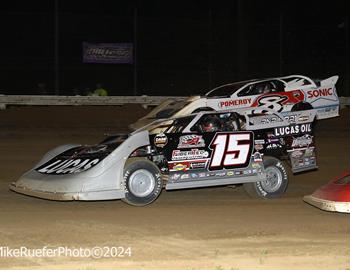 Adams County Speedway (Quincy, IL) – Lucas Oil Midwest Late Model Racing Association – May 5th, 2024. (Mike Ruefer Photos)