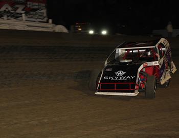 Jeff Taylor on track at Batesville Motor Speedway (Locust Grove, AR) during the Race for Hope 71 on October 12-14, 2023. (Sam Rogers | Dirt Road Photography photo)