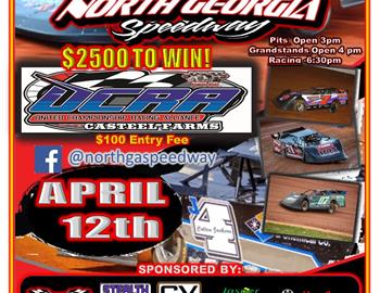 North Georgia Speedway will host UCRA Race for $2500 to win
plus: other classes