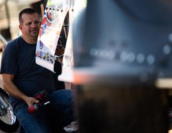 Knoxville Raceway (Knoxville, IA) – Lucas Oil Late Model Dirt Series – Knoxville Nationals – September 19th-21st, 2024. (Heath Lawson Photo)