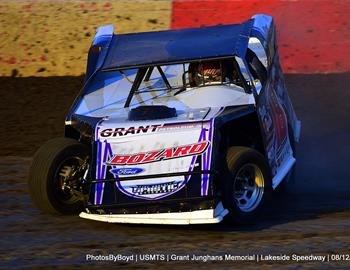 Lakeside Speedway (Kansas City, KS) – United States Modified Touring Series – Grant Junghans Memorial – August 12th, 2022. (Todd Boyd photo)