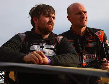 Spoon River Speedway (Lewiston, IL) – Midwest Auto Racing Series (MARS) Late Model Championship – Gary Cook Jr. Memorial – May 25, 2025. (Josh James Artwork photo)