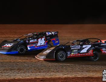 I-75 Raceway (Sweetwater, TN) – Hunt the Front Super Dirt Series – Championship Kickoff – March 8th, 2025. (Josh James Artwork)