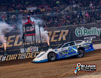 Patrik in action at the Castrol Gateway Dirt Nationals at The Dome at Americas Center (St. Louis, Mo.) on Dec. 14-16.