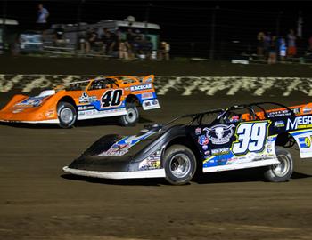 I-80 Speedway – Lucas Oil Late Model Dirt Series – Silver Dollar Nationals (Heath Lawson photo)