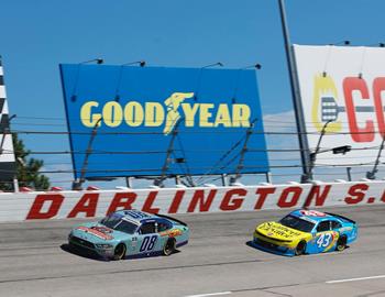 Chad in action at Darlington Raceway on Saturday, Sept. 2.