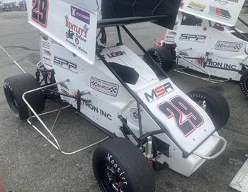 Ken ready for action at Seekonk (Mass.) Speedway on July 13.
