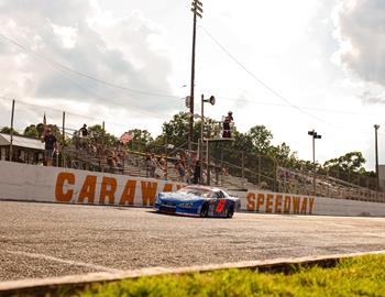 Caraway Speedway (Sophia, NC) – zMAX CARS Tour Pro Late Model – Firecracker 265 – July 2, 2025. (Bryson Lopez Racing photo)