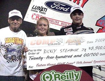 Ricky Stenhouse Jr. scores his first ASCS victory