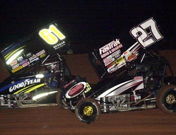 Danny Jennings (61J) and Andy Shouse (27)