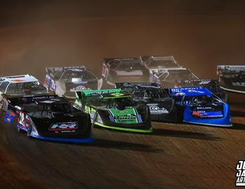 I-75 Raceway (Sweetwater, TN) – Hunt the Front Super Dirt Series – Championship Kickoff – March 8th, 2025. (Josh James Artwork)