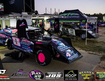 County Line Raceway (Elm City, NC) – Modified Mafia Tour – October 11th-12th, 2024. (Andy Newsome Photo)