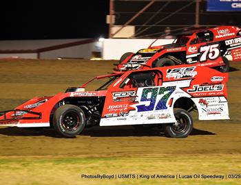 Lucas Oil Speedway (Wheatland, MO) – United States Modified Touring Series – King of America – March 27th-29th, 2025. (Todd Boyd Photo)