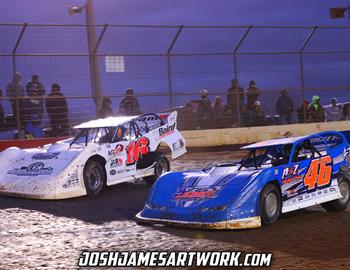 Talladega Short Track (Eastaboga, AL) – Ice Bowl – January 5th-6th, 2024. (Josh James Artwork)