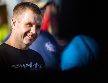 Fairbury Speedway (Fairbury, IL) – Lucas Oil Late Model Dirt Series – FALS Spring Shootout – May 11th, 2024. (Heath Lawson photo)