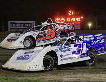 Davenport Speedway (Davenport, IA) – DIRTcar Summer Nationals Hell Tour – Governors Cup – June 17th, 2025. (Tyler Carr Photo)