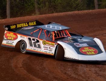 Scott Crigler won at Monett Motor Speedway on April 25.