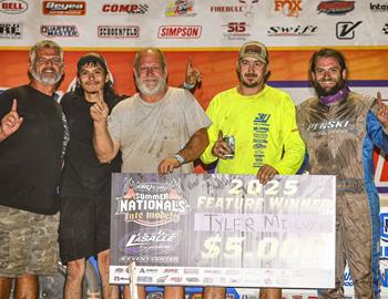 LaSalle Speedway (LaSalle, IL) – DIRTcar Summer Nationals Hell Tour – Freedom 40 – July 3rd, 2025. (Tyler Carr Photo)