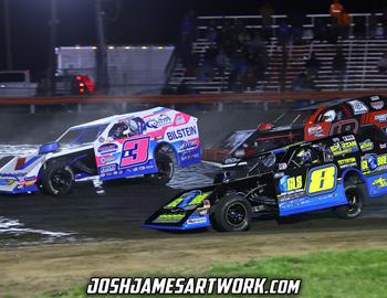 Farmer City Raceway (Farmer City, IL) – MARS Modified Championship – Illini 100 – April 12th-13th, 2024. (Josh James photo)