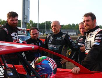 I-55 Federated Auto Parts Raceway Park (Pevely, MO) – Midwest Auto Racing Series (MARS) Late Model Championship – July 19, 2025. (Josh James Artwork photo)