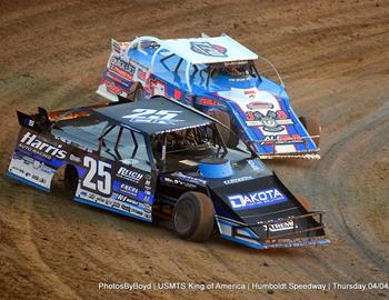 Humboldt Speedway (Humboldt, KS) – United States Modified Touring Series – King of America XIII – April 4th-6th, 2024. (Todd Boyd photo)