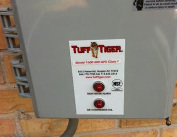 Tuff Tiger Septic Tank Control Panel