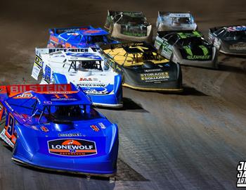 Volusia Speedway Park – World of Outlaw Late Model Series – DIRTcar Sunshine Nationals – January 24th-25th, 2025. (Josh James Artwork)