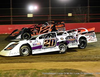 Lucas Oil Speedway (Wheatland, Mo.) – Lucas Oil Midwest Late Model Racing Association – Fall Nationals – October 3rd-5th, 2024. (Todd Boyd Photo)