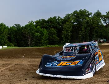 34 Raceway (West Burlington, IA) – Lucas Oil Late Model Dirt Series – July 10th, 2025. (Heath Lawson Photo)