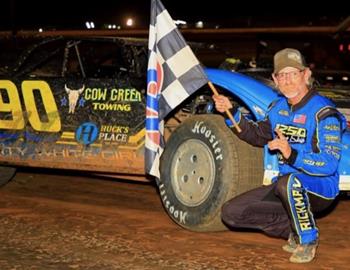 Brian Rickman wins the Mississippi State Championship Challenge Series feature event at Whynot Motorsports Park on April 19.
