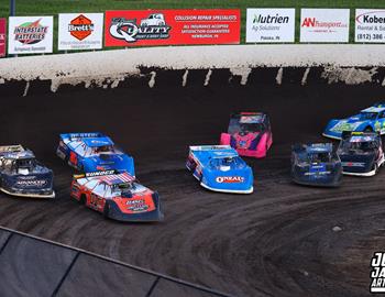 Tri-State Speedway (Haubstadt, IN) – DIRTcar Summer Nationals Hell Tour – July 5th, 2025. (Josh James Artwork)
